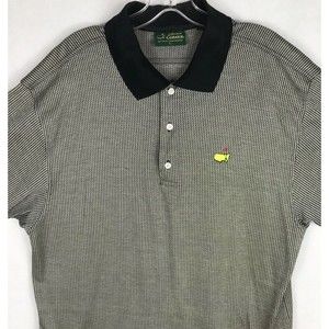 Amen Corner Sz L Masters Polo Shirt